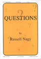 Questions Unison choral sheet music cover